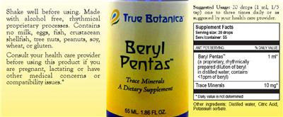 Beryl Pentas label