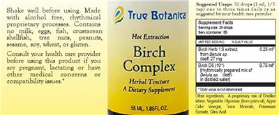 Birch Complex Hot Extraction label