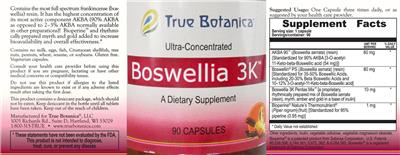 Boswellia 3K label