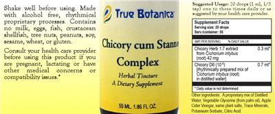 Chicory cum Stanno Complex label