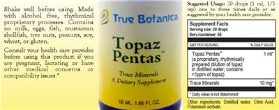 Topaz Pentas label