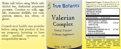 Valerian Complex label
