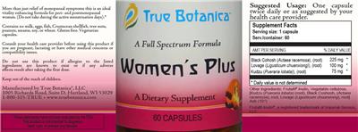 Women's Plus label