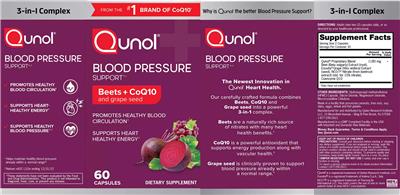 Blood Pressure Support label