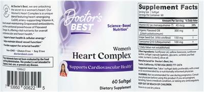 Women's Heart Complex label