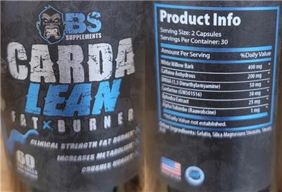 Carda Lean label