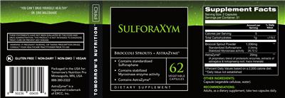 SulforaXym label