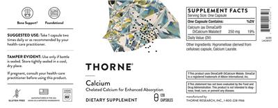 Calcium label