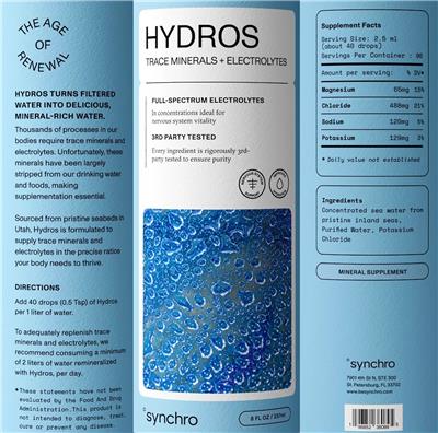 Hydros label