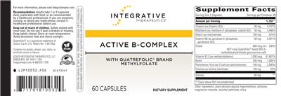 Active B-Complex label