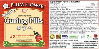 Curing Pills label