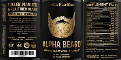 Alpha Beard label