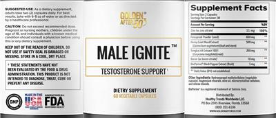 Male Ignite label