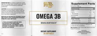 Omega 3B label