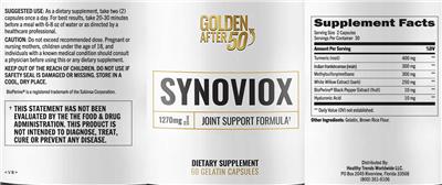 Synoviox label