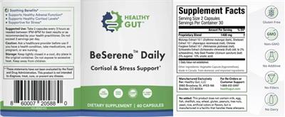 BeSerene Daily label