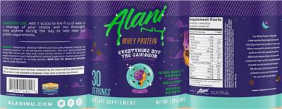 Whey Protein Everything but the Cauldron label