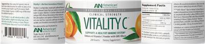 Vitality C label