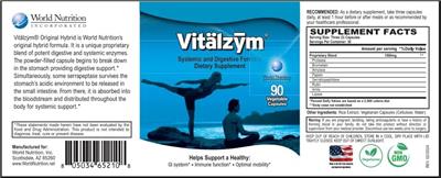 Vitalzym label