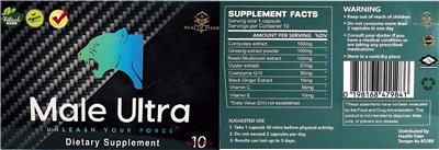Male Ultra label