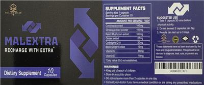Malextra label