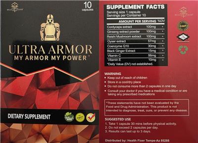 Ultra Armor label