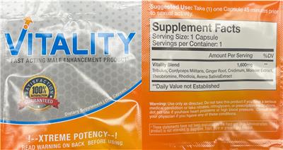 Vitality label