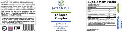 Collagen Complex (Unflavored) label