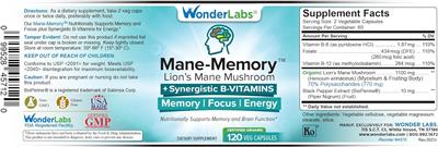 Mane-Memory label