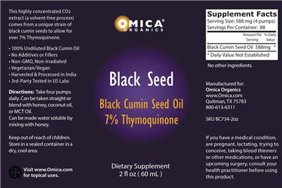 Black Seed label