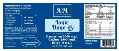 Ionic Bine-ify label