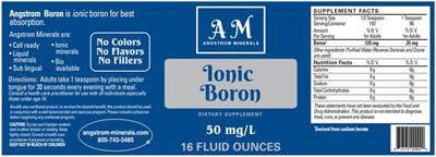 Ionic Boron label