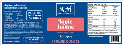 Ionic Iodine label