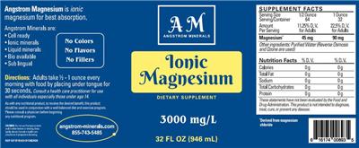Ionic Magnesium label