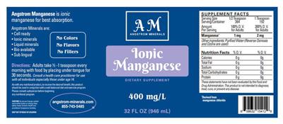 Ionic Manganese label