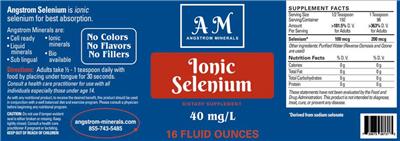 Ionic Selenium label