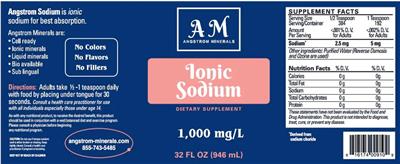Ionic Sodium  label