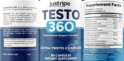 Testo 360 label