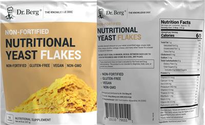 Nutritional Yeast Flakes label