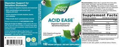 Acid Ease label