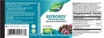 EstroSoy label