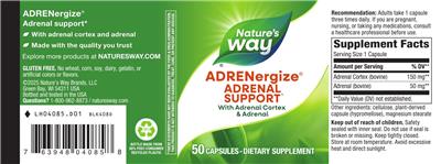 ADRENergize label