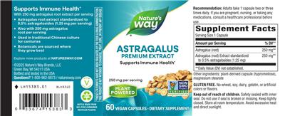 Astragalus label