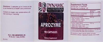 Aprozyme label