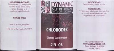 Chlorodex label