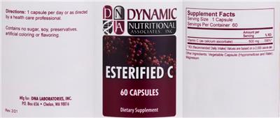 Esterfied C label