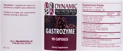 Gastrozyme label