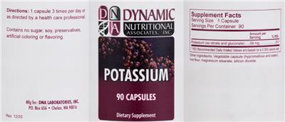 Potassium label