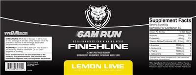 FinishLine Lemon Lime label