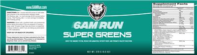 Super Greens label